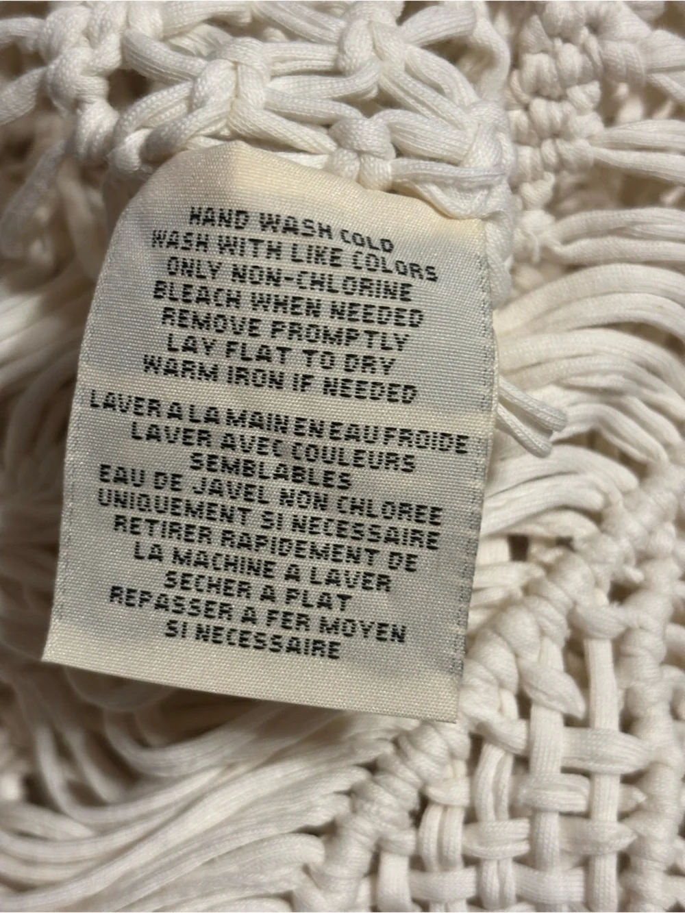 Ralph Lauren Denim & Supply Macramé Top Large - Picture 10 of 13